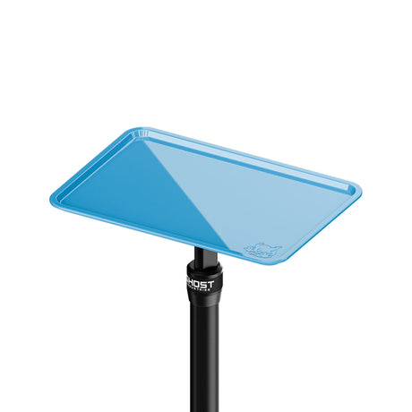 Ghost Tray Top Travel Tray Base full system with blue Kawasaki design, featuring a durable tray with secure mounting and stylish graphics.