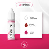 The Pigment 06 Peach Pigmento (15ml)