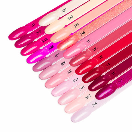 OCHO NAILS Hybrid nail polish pink 315 -5 g - BVShop