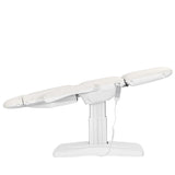 Electric cosmetic chair SILLON Eclipse 4 actuators white - BVShop