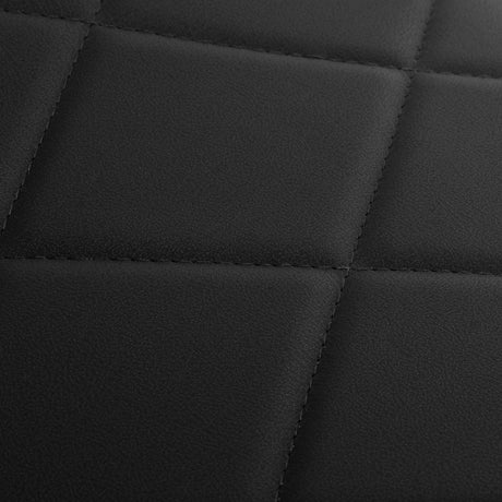 Gabbiano barber chair Bruno with black frame Black - BVShop