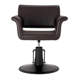 Gabbiano Lucca hairdressing chair brown - BVShop