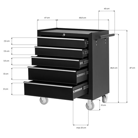 The Pro Ink 005 tattoo assistant black - BVShop