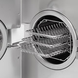 FOMOS Foster 8L autoclave with tray frame and removable trays