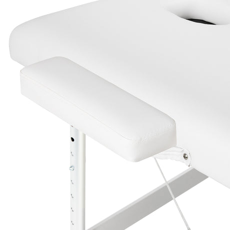 BALANCE aluminium folding massage table 3 segment white - BVShop