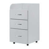 Grey Cabinet Kombi from ACTIVESHOP, a beauty salon furniture piece showing drawers and storage compartments.
