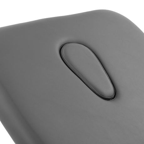 Balance Solidum 3 table with raised adjustable backrest - grey