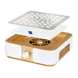 White and gold Dust Absorber Momo P30 60W with sleek design, featuring multiple filters and a compact form for effective dust removal.