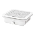 White built-in Dust Absorber Momo P30 with 60W power, compact design, and modern style for efficient dust removal.