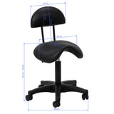 Taburete cosmético ergonómico ACTIVESHOP 6001 para salón profesional