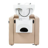 Gabbiano Sylvia Plus Lavacabezas Eléctrico Con Masaje – Beige · Vista posterior