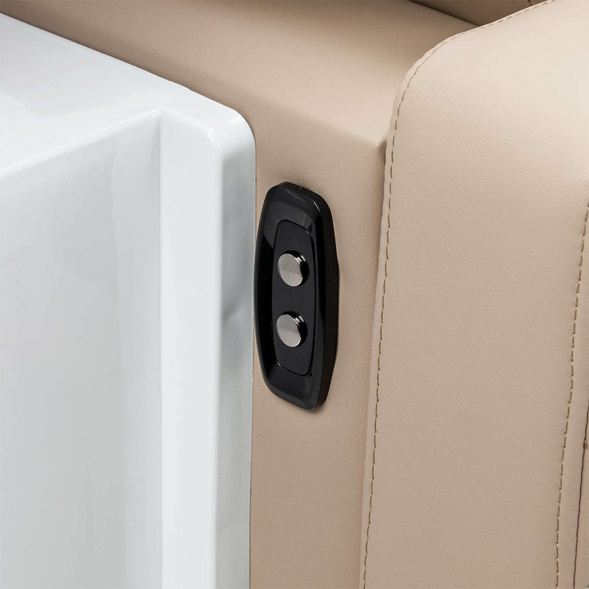 Gabbiano Sylvia Plus Lavacabezas Eléctrico Con Masaje – Beige · Botones de control