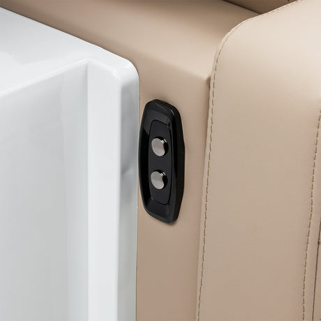 Gabbiano Sylvia Plus Lavacabezas Eléctrico Con Masaje – Beige · Botones de control