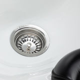 Gabbiano Ines Lavacabezas Eléctrico Con Masaje – Beige · Detalle del desagüe