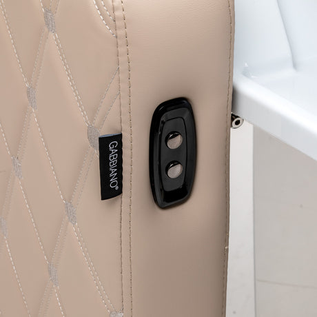 Gabbiano Ines Lavacabezas Eléctrico Con Masaje – Beige · Botones de control
