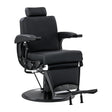 Gabbiano Continental Sillón De Barbería Con Masaje – Negro · Vista general