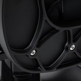 Gabbiano Continental Sillón De Barbería Con Masaje – Negro · Detalle del respaldo