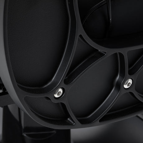 Gabbiano Continental Sillón De Barbería Con Masaje – Negro · Detalle del respaldo