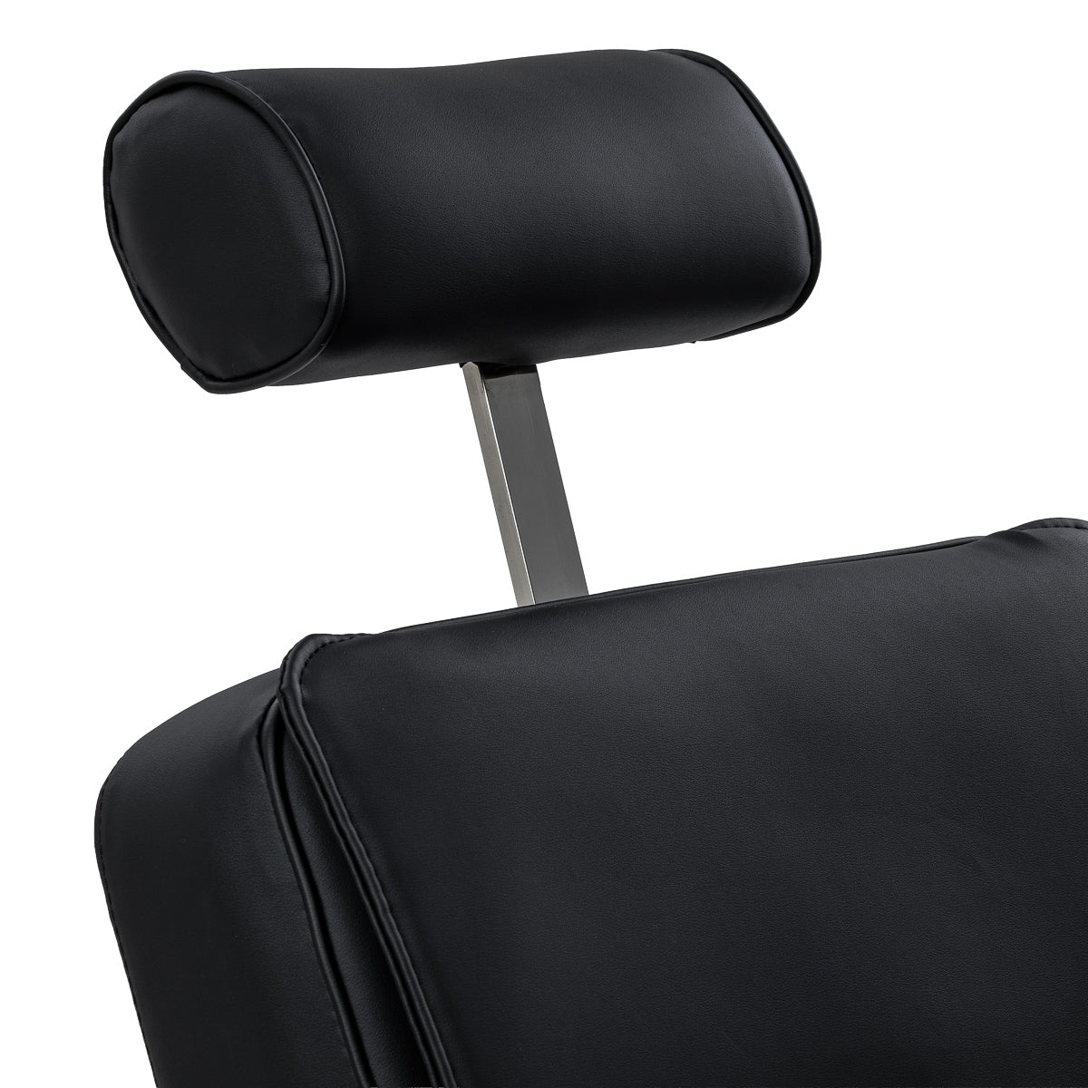 Gabbiano Continental Sillón De Barbería Con Masaje – Negro · Reposacabezas extendido
