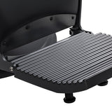 Gabbiano Continental Sillón De Barbería Con Masaje – Negro · Detalle del reposapiés