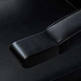 Gabbiano Continental Sillón De Barbería Con Masaje – Negro · Detalle del reposabrazos