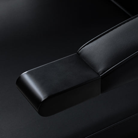 Gabbiano Continental Sillón De Barbería Con Masaje – Negro · Detalle del reposabrazos