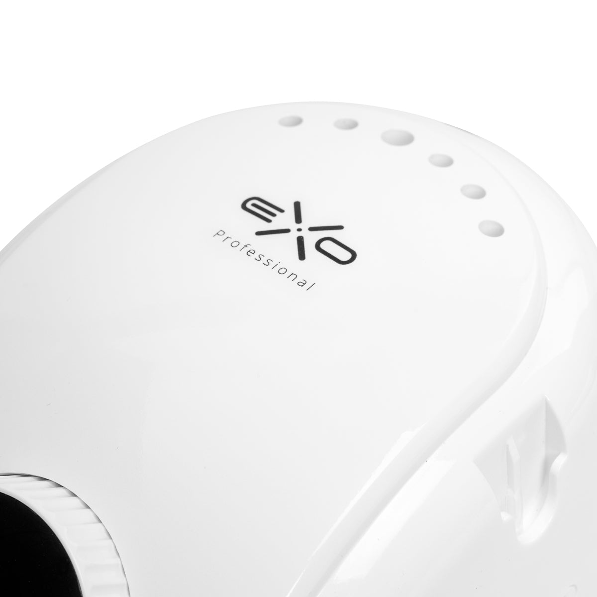 EXO Futura Torno De Uñas 65W – Blanco · Almacenamiento de fresas