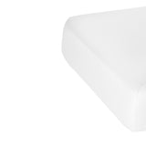 Sillon Siesta Camilla SPA Eléctrica – Blanca, Base Marrón Claro · Funda extraíble