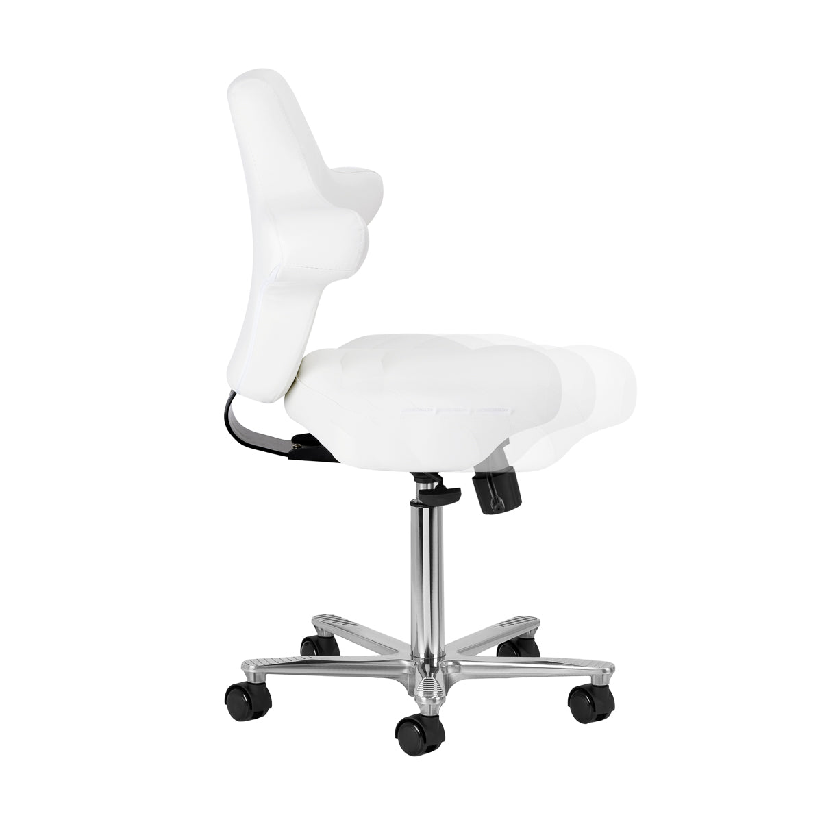 Azzurro Special 152 Silla De Trabajo – Blanca Nieve · Vista lateral