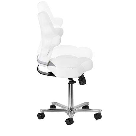 Azzurro Special 152 Silla De Trabajo – Blanca Nieve · Vista lateral
