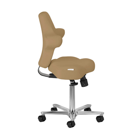 Azzurro Special 152 Silla De Trabajo – Beige · Vista lateral