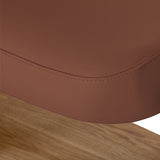 Sillon Relax · marrón · costura del borde de funda
