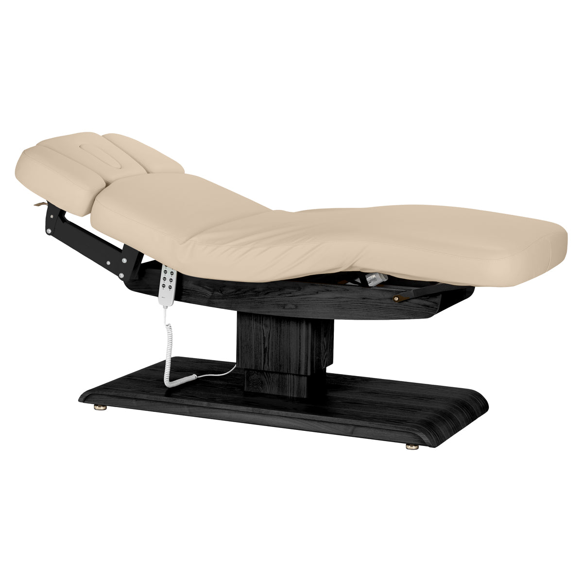 Camilla SPA Eléctrica Sillon Relax – Beige, Base Negro · Vista general