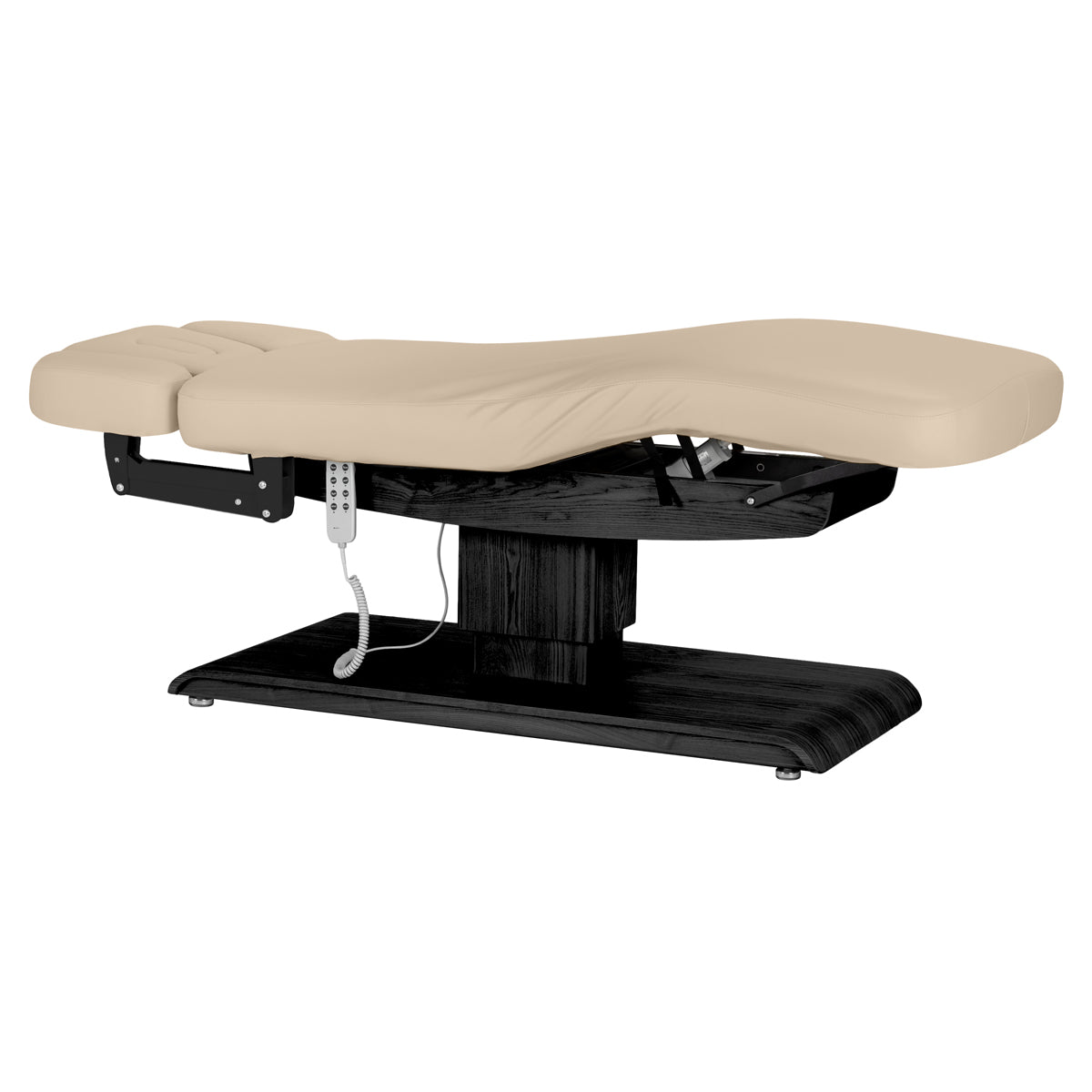 Camilla SPA Eléctrica Sillon Relax – Beige, Base Negro · Vista general