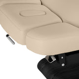 Camilla SPA Eléctrica Sillon Relax – Beige, Base Negro · Reposacabezas