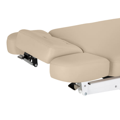 Camilla SPA Eléctrica Sillon Relax – Beige, Base Negro · Laterales del reposacabezas