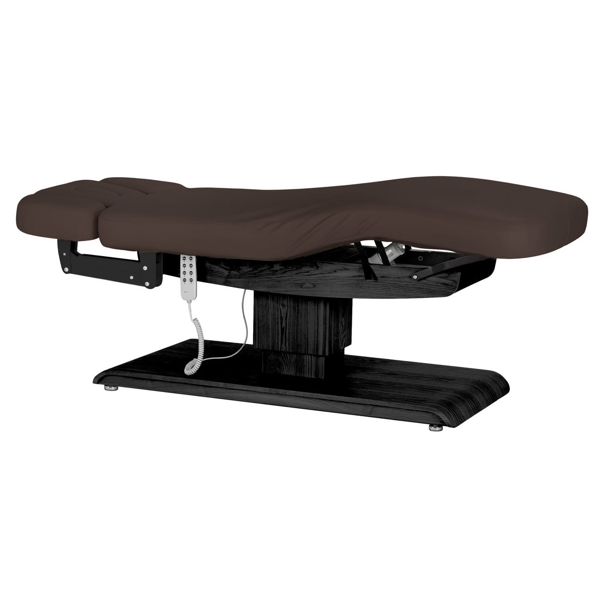 Camilla SPA Eléctrica Sillon Relax – Marrón Oscuro, Base Negro · Vista general