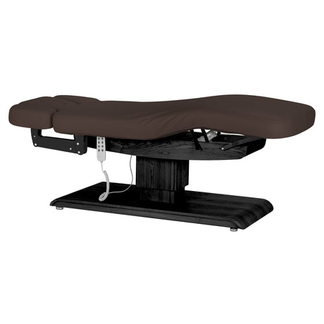 Camilla SPA Eléctrica Sillon Relax – Marrón Oscuro, Base Negro · Vista general
