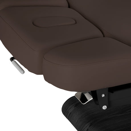 Camilla SPA Eléctrica Sillon Relax – Marrón Oscuro, Base Negro · Reposacabezas