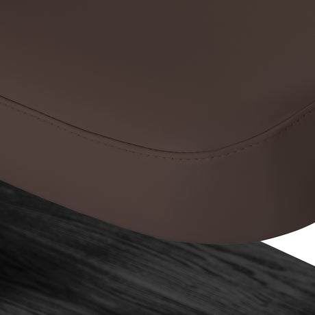 Camilla SPA Eléctrica Sillon Relax – Marrón Oscuro, Base Negro · Funda extraíble