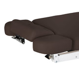 Camilla SPA Eléctrica Sillon Relax – Marrón Oscuro, Base Negro · Laterales del reposacabezas