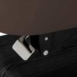 Camilla SPA Eléctrica Sillon Relax – Marrón Oscuro, Base Negro · Detalle de fijación