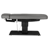 Camilla SPA Eléctrica Sillon Relax – Gris, Base Negro · Vista lateral
