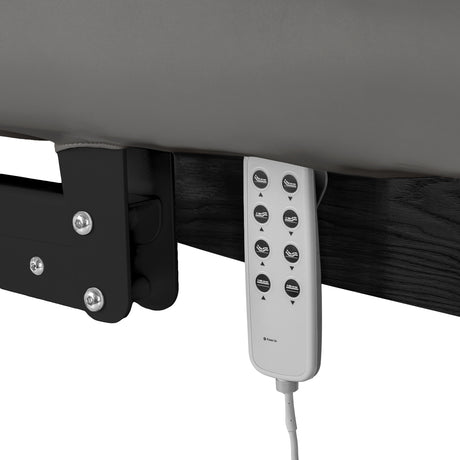 Camilla SPA Eléctrica Sillon Relax – Gris, Base Negro · Mando