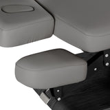 Camilla SPA Eléctrica Sillon Relax – Gris, Base Negro · Soporte de brazos