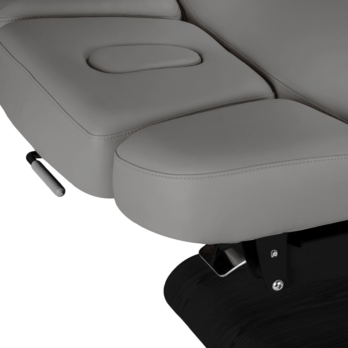 Camilla SPA Eléctrica Sillon Relax – Gris, Base Negro · Reposacabezas