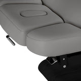 Camilla SPA Eléctrica Sillon Relax – Gris, Base Negro · Reposacabezas
