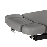 Camilla SPA Eléctrica Sillon Relax – Gris, Base Negro · Laterales del reposacabezas