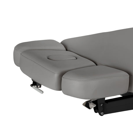 Camilla SPA Eléctrica Sillon Relax – Gris, Base Negro · Laterales del reposacabezas