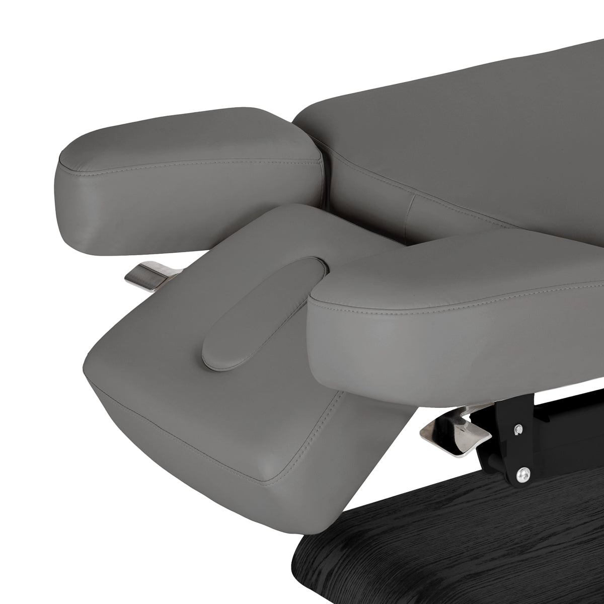 Camilla SPA Eléctrica Sillon Relax – Gris, Base Negro · Laterales del reposacabezas